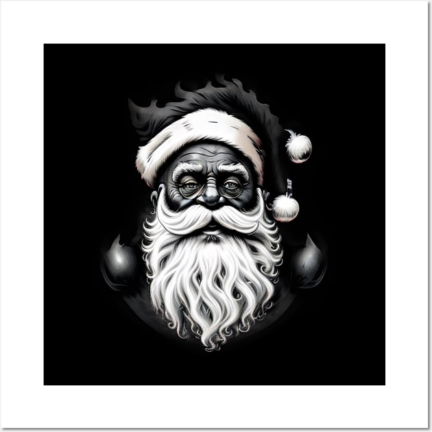 santa christmas Wall Art by rotra